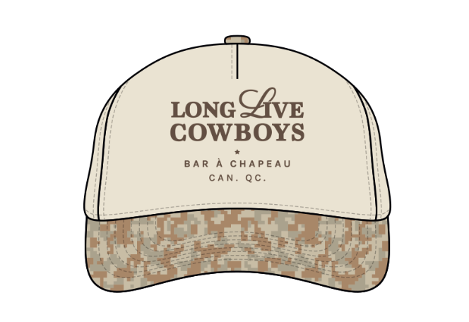 Casquette Camo Sable